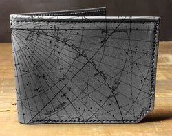 Star Map - Printmaker Leather Wallet