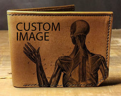 Custom Image Wallet- Leather Wallet