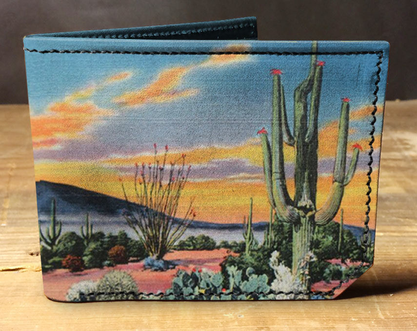 Splatter Paint - Spectrum Leather Wallet – backerton