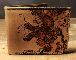 Dragon - Printmaker Leather Wallet