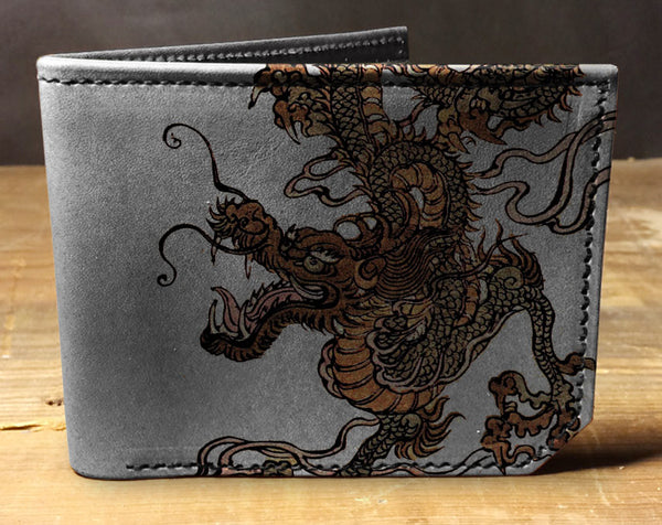 Dragon - Printmaker Leather Wallet