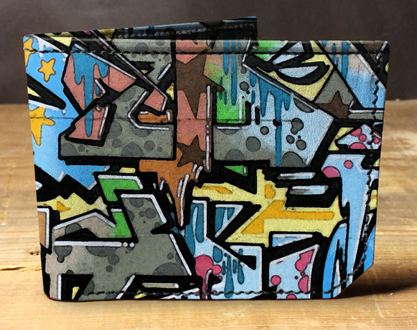 Graffiti - Spectrum Leather Wallet