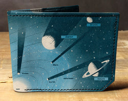 Planets - Spectrum Leather Wallet