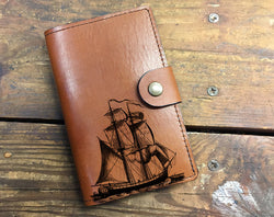 Sailing Ship - Leather Journal Cover