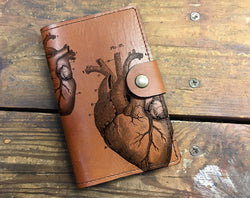 Anatomical Heart - Leather Journal Cover