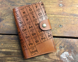 Periodic Table - Leather Journal Cover