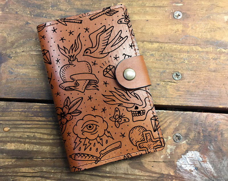 Tattoo - Leather Journal Cover