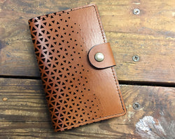 Triangles - Leather Journal Cover