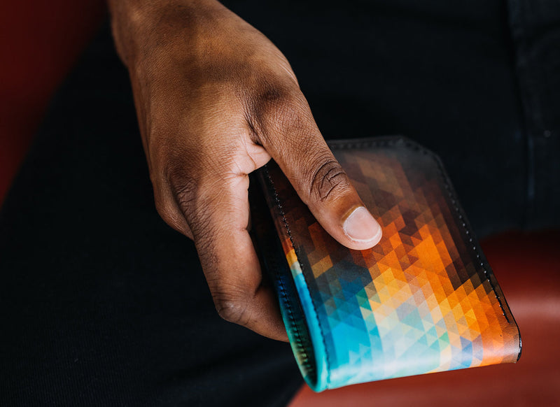 Color - Spectrum Leather Wallet