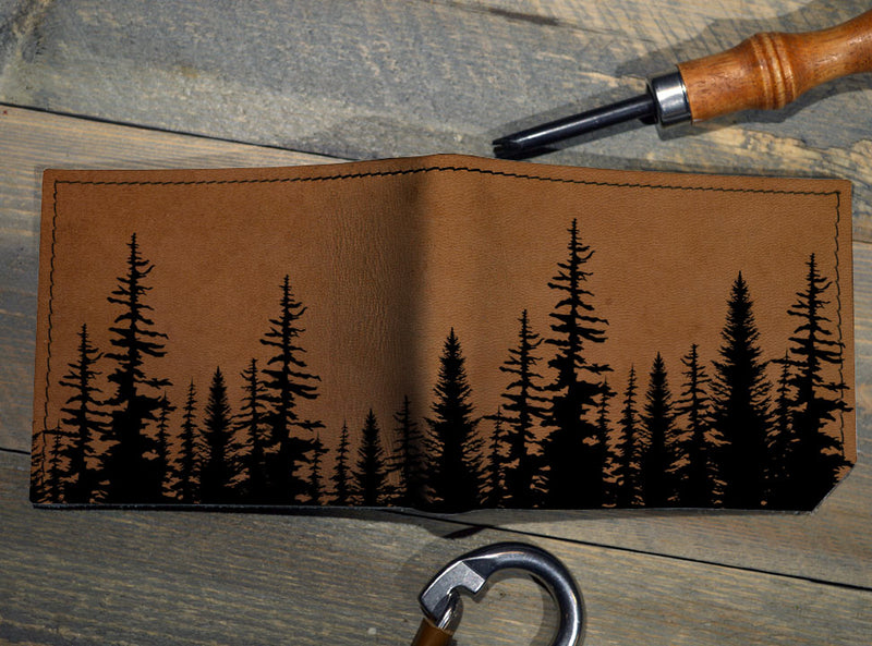 Aspen Trees - Printmaker Leather Wallet