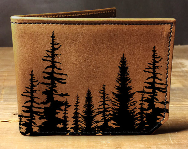 Aspen Trees - Printmaker Leather Wallet