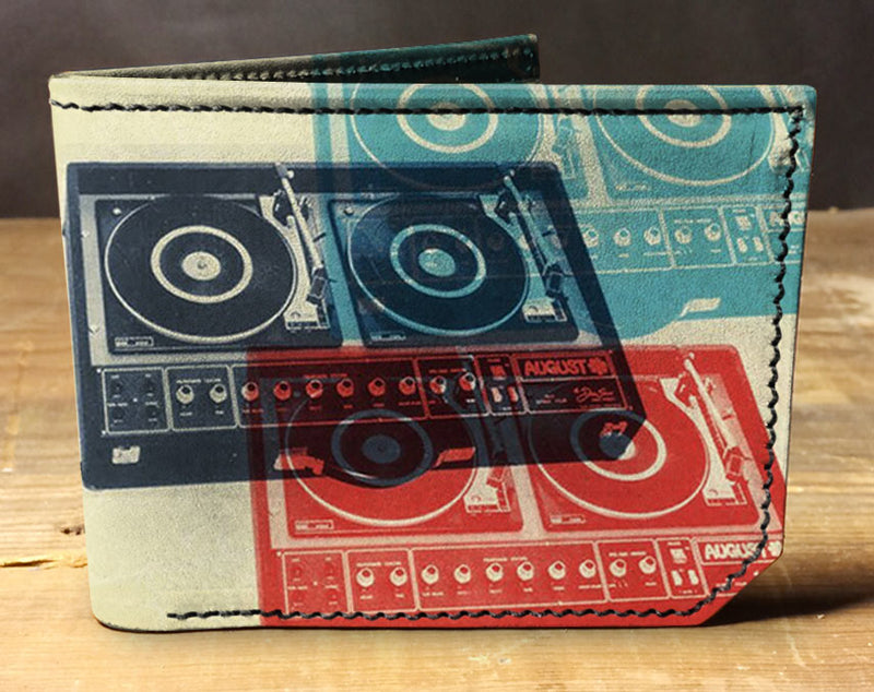 Turntables - Spectrum Leather Wallet