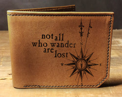 Wanderer - Printmaker Leather Wallet