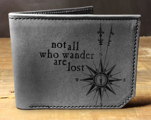 Wanderer - Printmaker Leather Wallet